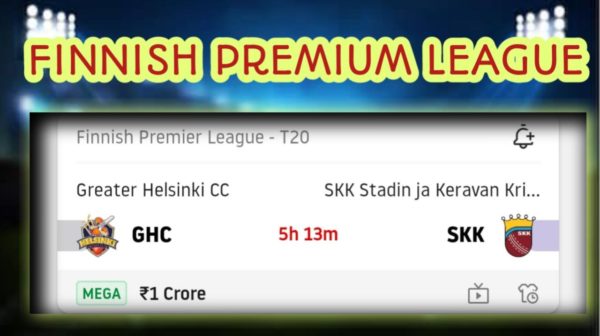 Read more about the article GHG VS SKK | GHG VS SKK TEAM | GHG VS SKK DREAM11 PREDICTION | GHG VS SKK DREAM11 TEAM | FINNISH PREMIER LEAGUE T20 2020 | PITCH REPORT , INJURED REPORT , TEAM NEWS .